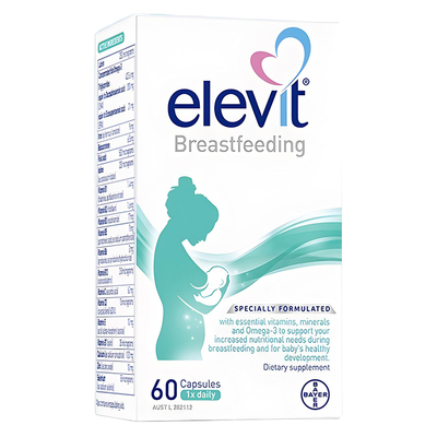 奶爸家澳洲进口爱乐维哺乳期产后孕妇维生素含DHA叶黄素60粒