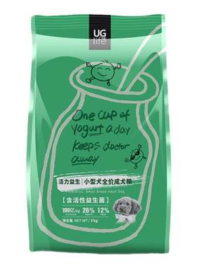 优基益生菌调理肠胃成犬狗粮