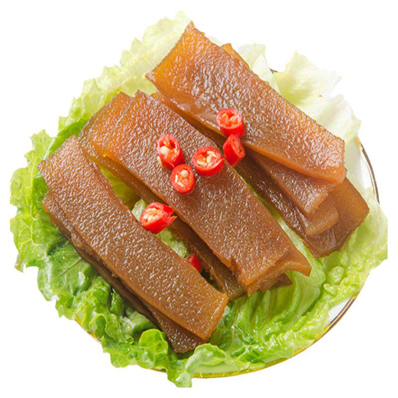 尚亲泡爽牛皮微辣香脆罐装牛肉类