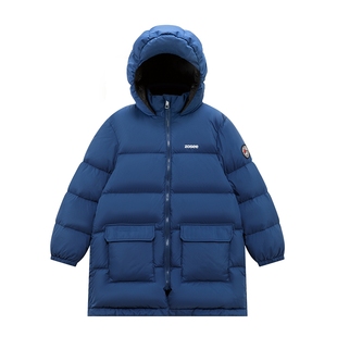 左西童装儿童极寒羽绒服中长款冬季加厚2026新款男童三防保暖外套