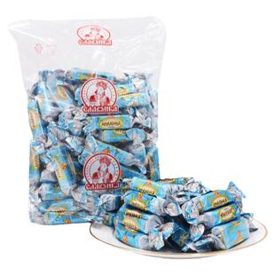 Slavyanka俄罗斯国家馆原装进口斯拉夫糖果巧克力酸奶威化喜糖