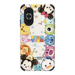 粉熊团子适用华为nova10手机壳女款nova9pro新款创意卡通小众Nova11仿皮nova8全包7se可爱nove6高级5i防摔套