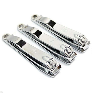 强人指甲刀套装不锈钢单个大号指甲钳带挫挖耳勺指甲剪成人家用