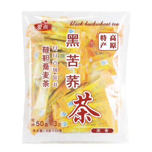 黑苦荞茶浓香袋100%苦荞麦全胚颗粒大凉山小包装独立苦荞茶