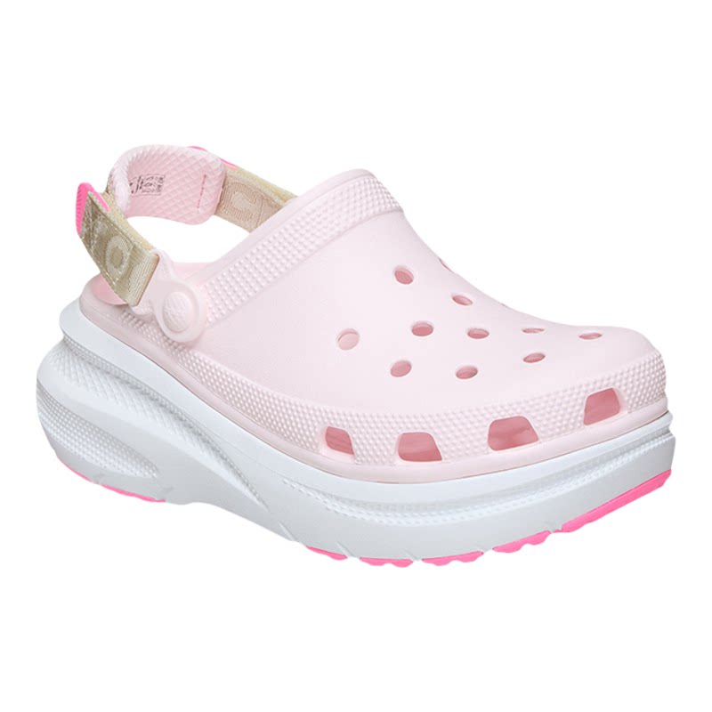 樊振东代言人同款Crocs卡骆驰动感泡芙拼色洞洞鞋男女凉鞋|214096