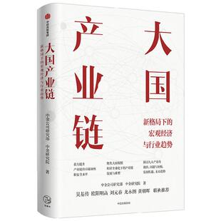 大国产业链 新格局下的宏经济观与行业趋势 中金公司研究部 等著 吴基传 欧阳明高 刘元春 龙永图 黄朝晖联袂推荐