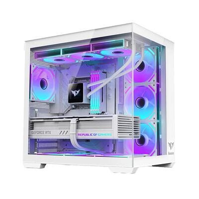 航嘉海景房背插主板ATX机箱