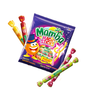 Mamba德国进口水果糖多味成人儿童无添加万圣节二宝耐嚼零食140g