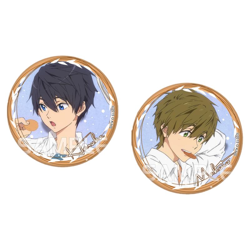 星河动漫 Free！七濑遥橘真琴饼干系列冰箱贴磁吸