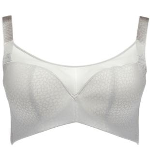 贝佳人光面全罩杯薄款大码大胸内衣抹胸防走光收副乳文胸BW91854