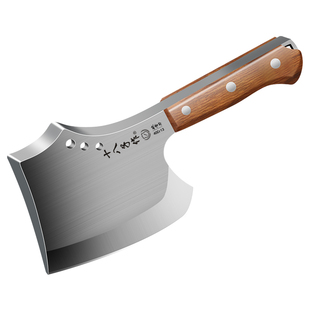 十八子牛骨头专用刀商用剁骨刀屠夫重型斧头砍骨刀官方旗舰店正品