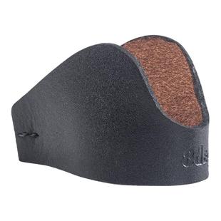 简约时尚真皮烟斗架创意男士便携手工防风斗座单位石楠木斗配件