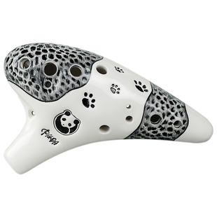 风雅陶笛12孔中音C调熊猫陶笛十二孔SC SG SF AC AG AF BC专业型