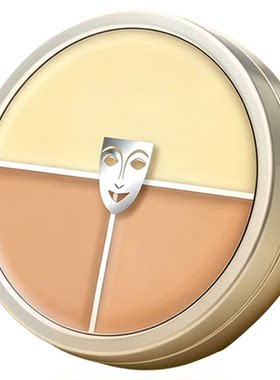 kryolan三色遮瑕盘专业遮瑕膏去黑眼圈修饰肤色遮瑕不卡粉
