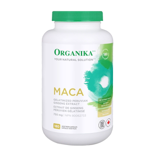 Organika高浓度天然玛咖补锌硒肾男士活力片滋补活力胶囊180粒