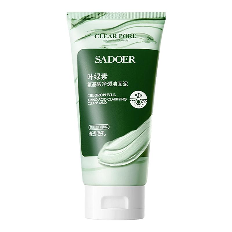 上朵叶绿素氨基酸洗面奶控油祛痘