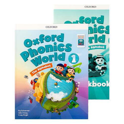 新版牛津自然拼读opw Oxford Phonics World 1 2 3 4 5 主课本+练习册自然拼读少儿英语自然拼读phonics 牛津拼读 牛津OPW