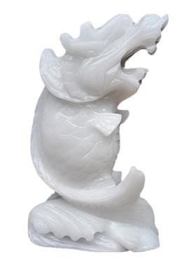 玉石招财现代纯手工雕刻