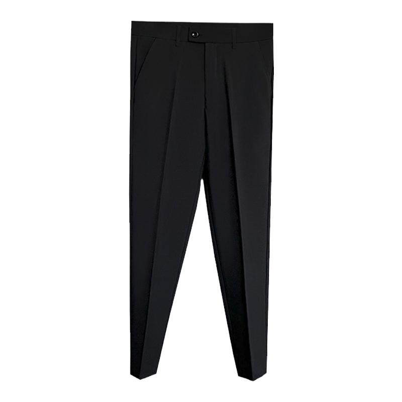 九分薄款男裤子休闲西服裤子