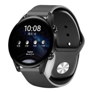 适用华为GT6手表带watch5反扣gt5pro硅胶watch4pro智能腕表带GT4链gt3男女运动buds荣耀秋冬透气新款配件