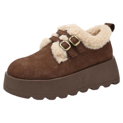 星期六2025款加绒加厚保暖勃肯鞋