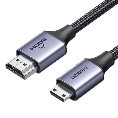 绿联minihdmi转hdmi2.1线8k
