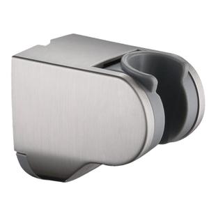 打孔淋浴花洒座固定支架枪灰色黑色喷头墙底座挂座可调节卡座配件