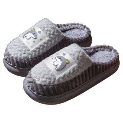 棉拖鞋男款秋冬季2025新款家居穿