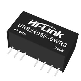 DC-DC隔离电源模块URB2405S-6WR3 URB2424S/03S/09S/12S/15S-6WR3