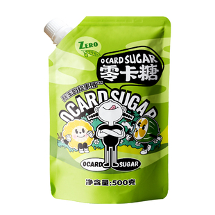 健身0卡糖代糖零卡糖烘焙赤藓糖醇优于白糖白砂糖木糖醇甜菊糖o卡