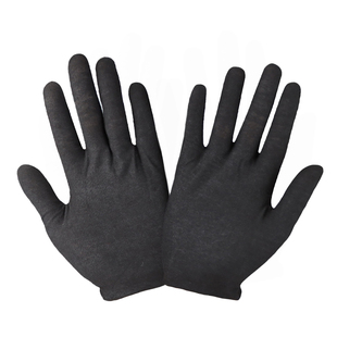 黑色手套棉质薄款劳保女礼仪工作干活夏季骑行开车一次性汗布男士