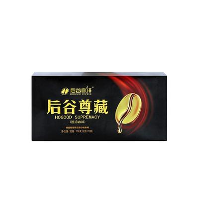 后谷75袋鎏金冻干纯黑咖啡冷热泡