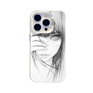齐刘海少女适用华为mate60pro手机壳pura70/90/80漫画nova13新款p50动漫12二次元40小众30高级感15/14防摔9/7