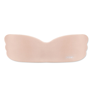 硅胶文胸贴女婚纱专用大胸显小大码聚拢上托防下垂隐形一片式乳贴