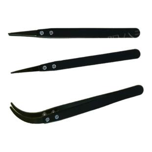 陶瓷镊子耐高温镊子耐酸碱镊子抗磁电镜镊子实验室防静电精密镊子