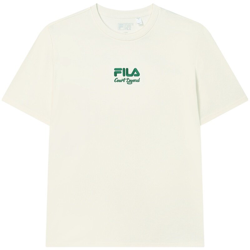 FILA斐乐运动短袖T恤男夏季透气休闲经典宽松针织短袖衫圆领上衣