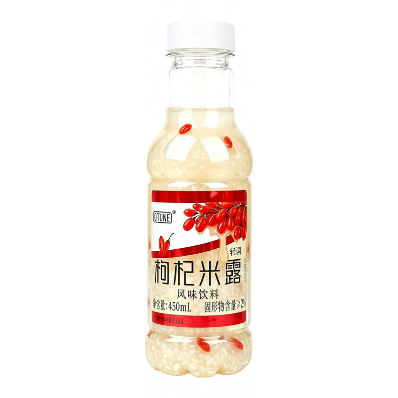 枸杞米露果味果汁饮料夏日消暑瓶装15瓶450ml蜂蜜风味整箱好喝的