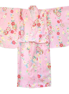和服正装日式浴衣童装儿童春夏夏季日系套装汉服表演服女童
