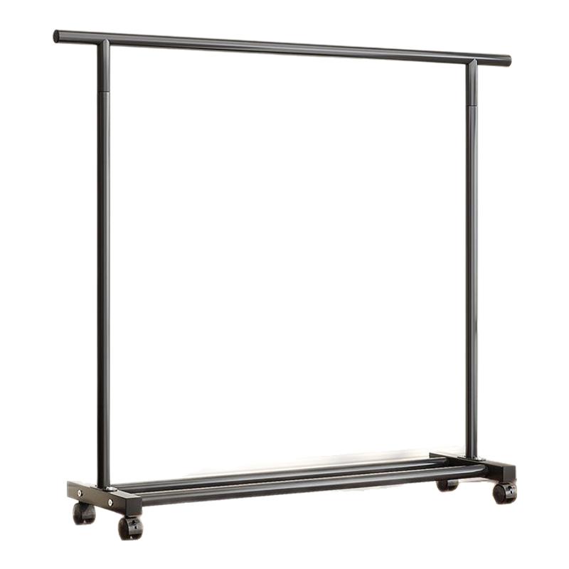 晾衣架落地阳台家用挂衣架卧室内宿舍出租房简易衣帽架子晾晒衣杆