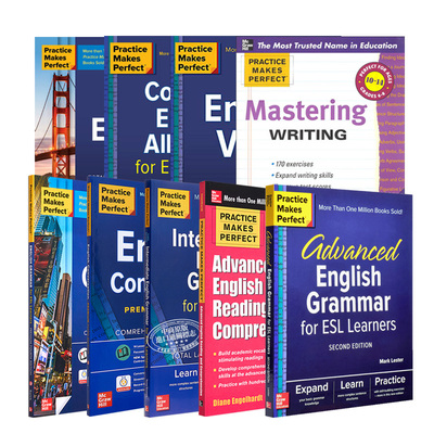 熟能生巧 高阶英语阅读与理解 Practice Makes Perfect Advanced English Reading and Comprehension 进口英文原版教材