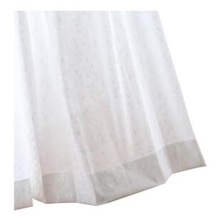 NITORI宜得利家居现代日式简约飘逸全屋定做尺寸新款定制窗纱鲁诺