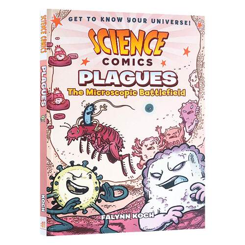 现货 Science Comics: Plagues 科学漫画系列:瘟疫  英文原版