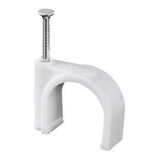 电线固定线卡子网线卡钉水泥墙钉电线钉圆形管卡码卡线扣线卡钢钉