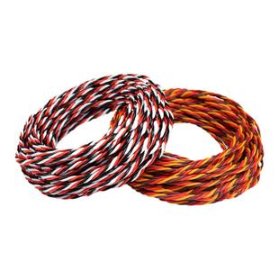 舵机航模线延长线车船模型信号控制环保排线三芯22/26AWG绞线1米