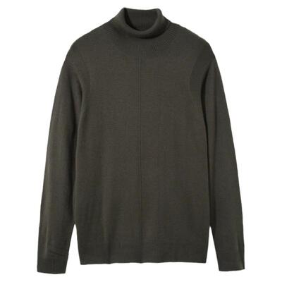 流石男装高领打底毛衣羊毛针织衫