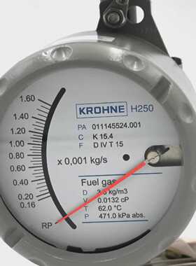 Krohne H250/RR/M40R Nitrogen Flow Meter P/A 011145524.001 St
