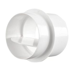 PVC换气扇塑料止回阀气单向止逆阀排风管道防回风110 160 180 200