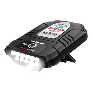 沃尔森M7夜钓头灯钓鱼专用充电感应帽夹灯强光超亮头戴式饵长续航