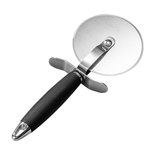 英国披萨专用刀滚轮工具pizza滚刀烘焙切割器切面刀铲不锈钢商用