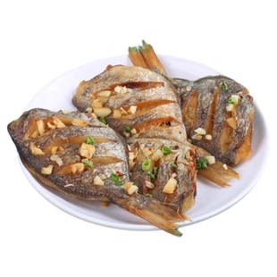 南昌鱼干500g新鲜淡晒南鲳鱼北海特产咸鱼海鱼去头去内脏海鲜干货